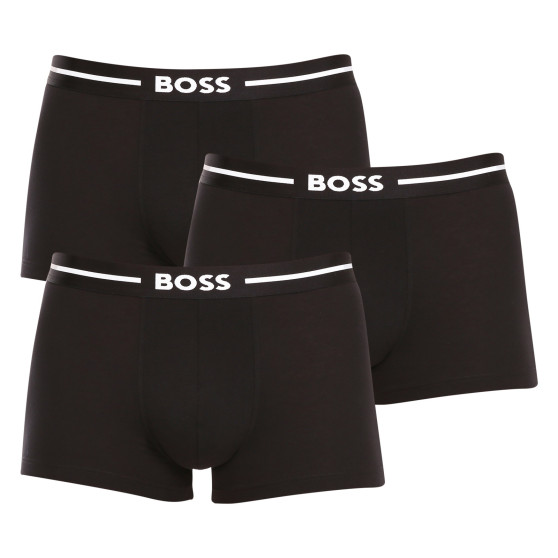 3PACK BOSS miesten bokserit mustat (50510687 001)