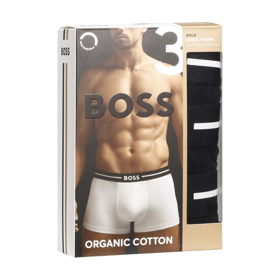 3PACK BOSS miesten bokserit mustat (50510687 001)