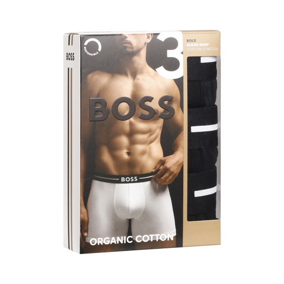 3PACK BOSS miesten bokserit mustat (50510698 001)