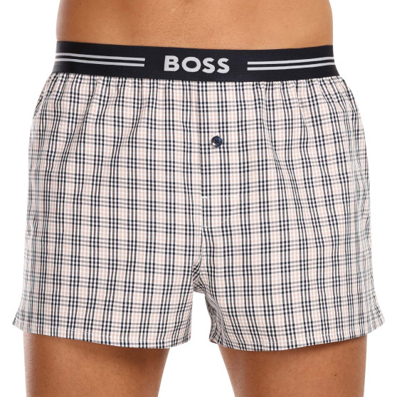 3PACK BOSS miesten bokserishortsit moniväriset (50480034 275)