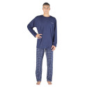 Gino Miesten pyjama oversized monivärinen (79149)