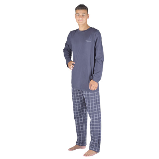 Gino Miesten pyjama oversized monivärinen (79149)