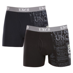 2PACK  miesten bokserit Angelo ylisuuret shortsit UNCS