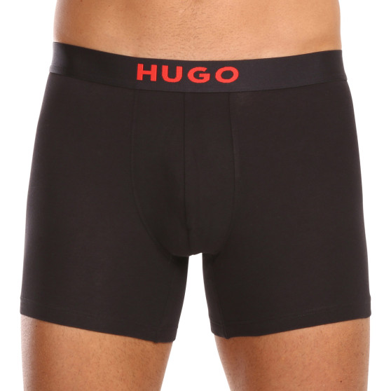 2PACK HUGO miesten bokserit moniväriset shortsit moniväriset (50501385 969)