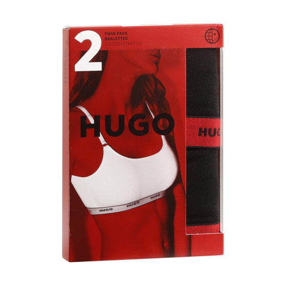 2PACK HUGO naisten rintaliivit musta (50480158 005)