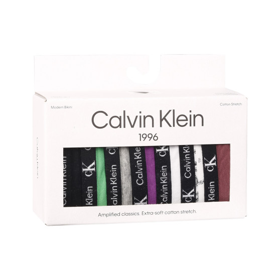 7PACK Calvin Klein naisten pikkuhousut moniväriset (QD3993E-IBF)