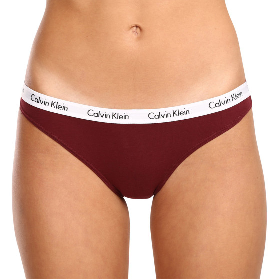 3PACK Calvin Klein naisten pikkuhousut moniväriset (QD5146E-HVT)