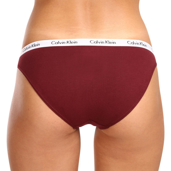 3PACK Calvin Klein naisten pikkuhousut moniväriset (QD5146E-HVT)