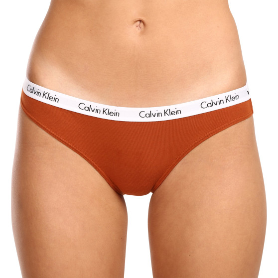 3PACK Calvin Klein naisten pikkuhousut moniväriset (QD5146E-HVT)