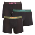 3PACK Levis miesten bokserit mustat (701224662 001)