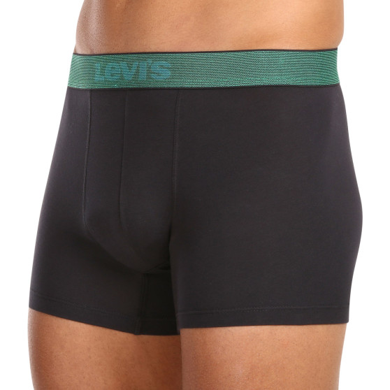 3PACK Levis miesten bokserit mustat (701224662 001)