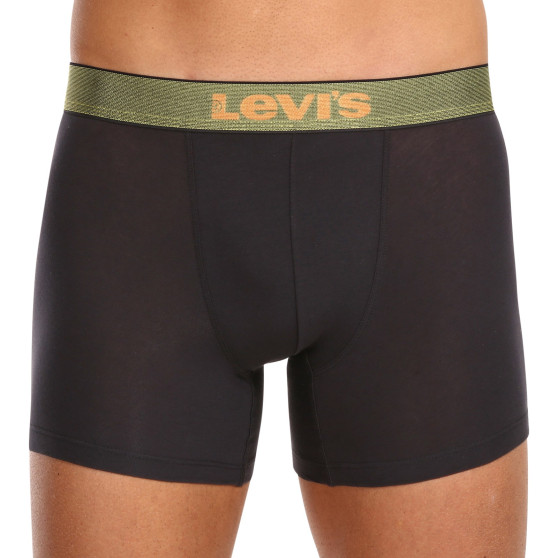 3PACK Levis miesten bokserit mustat (701224662 001)