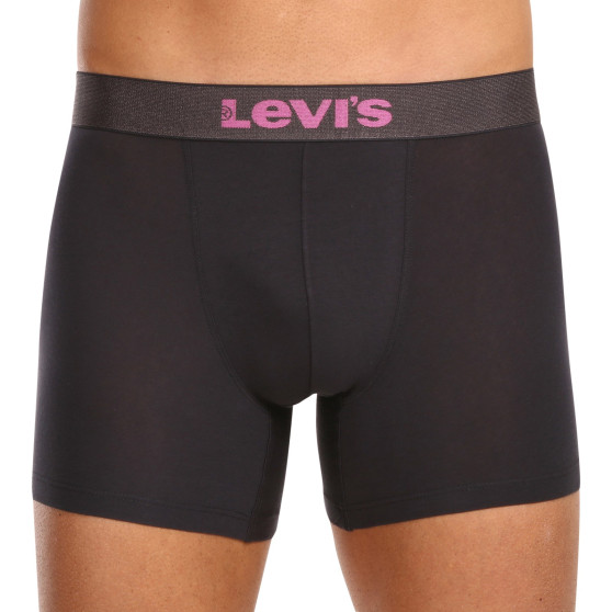 3PACK Levis miesten bokserit mustat (701224662 001)