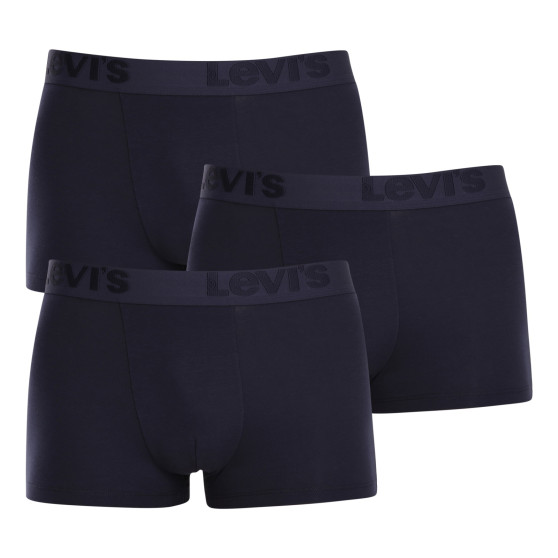 3PACK Levis miesten bokserit tummansiniset shortsit (905042001 002)