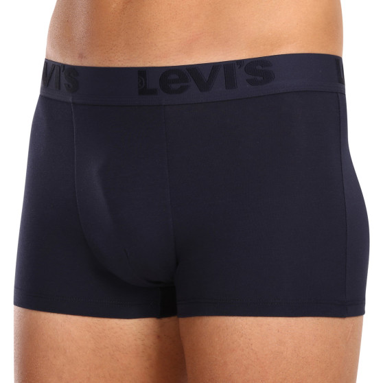 3PACK Levis miesten bokserit tummansiniset shortsit (905042001 002)