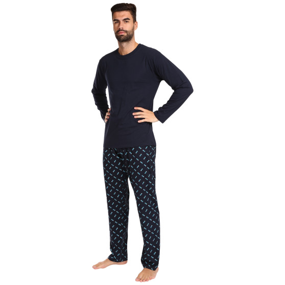 Gino Miesten pyjama monivärinen (79147)