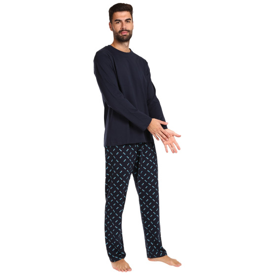 Gino Miesten pyjama monivärinen (79147)