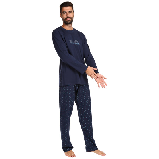 Gino Miesten pyjama monivärinen (79151)