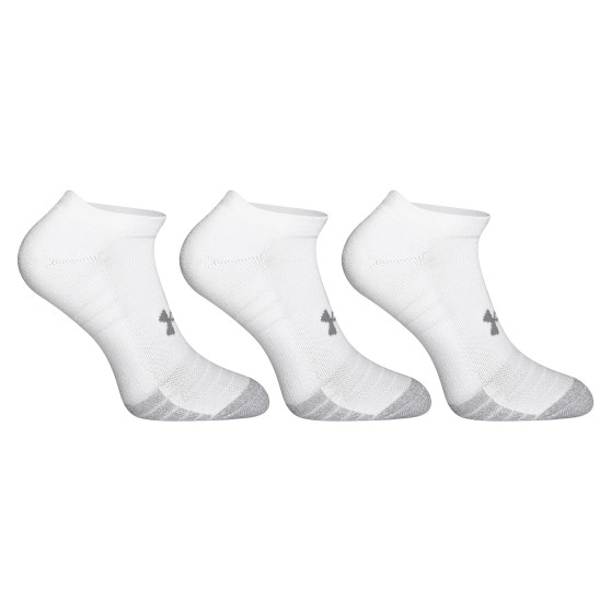 3PACK Under Armour sukat valkoiset (1346755 100)