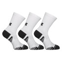 3PACK Under Armour sukat valkoiset (1379521 100)