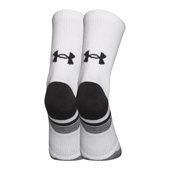 3PACK Under Armour sukat valkoiset (1379521 100)