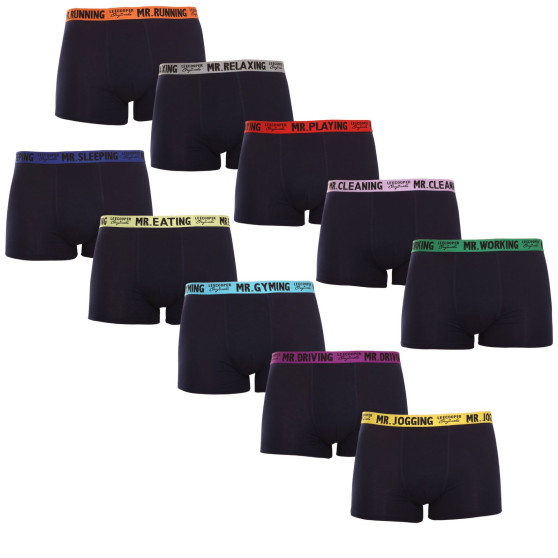 10PACK Lee Cooper miesten bokserit siniset (LCUBOX10P0101-1410367)