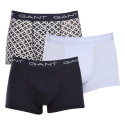 3PACK Gant miesten bokserit moniväriset shortsit moniväriset (902333013-433)