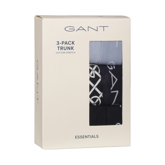 3PACK Gant miesten bokserit moniväriset shortsit moniväriset (902333013-433)