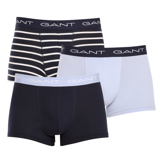 3PACK Gant miesten bokserit moniväriset shortsit moniväriset (902333023-113)