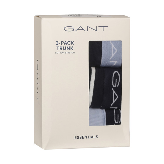 3PACK Gant miesten bokserit moniväriset shortsit moniväriset (902333023-113)