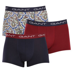 3PACK Gant miesten bokserit moniväriset shortsit moniväriset (902333063-418)