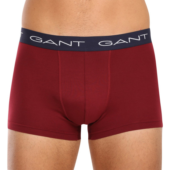 3PACK Gant miesten bokserit moniväriset shortsit moniväriset (902333063-418)