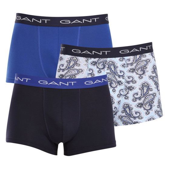 3PACK Gant miesten bokserit moniväriset shortsit moniväriset (902333063-468)