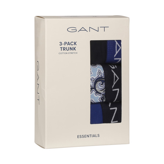 3PACK Gant miesten bokserit moniväriset shortsit moniväriset (902333063-468)