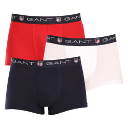 3PACK Gant miesten bokserit moniväriset shortsit moniväriset (902333083-618)