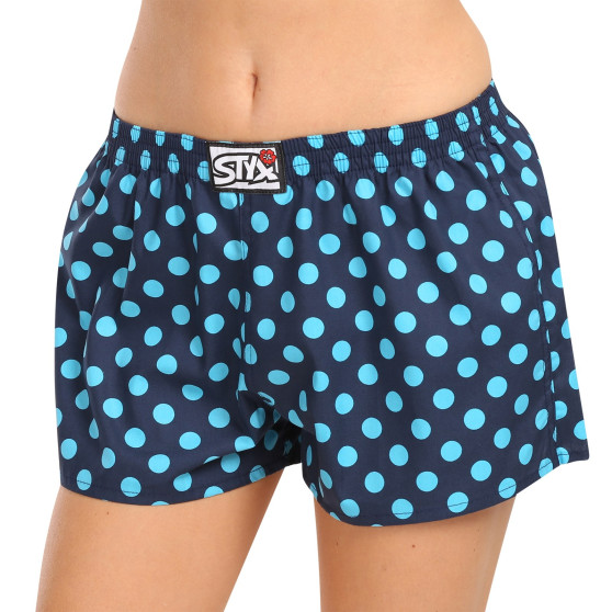 Styx Naisten bokserishortsit art classic kumi polka Dots (K1651)