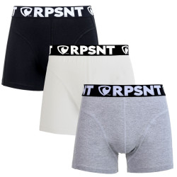 3PACK Represent miesten bokserit moniväriset shortsit moniväriset (R3M-BOX-04030406)