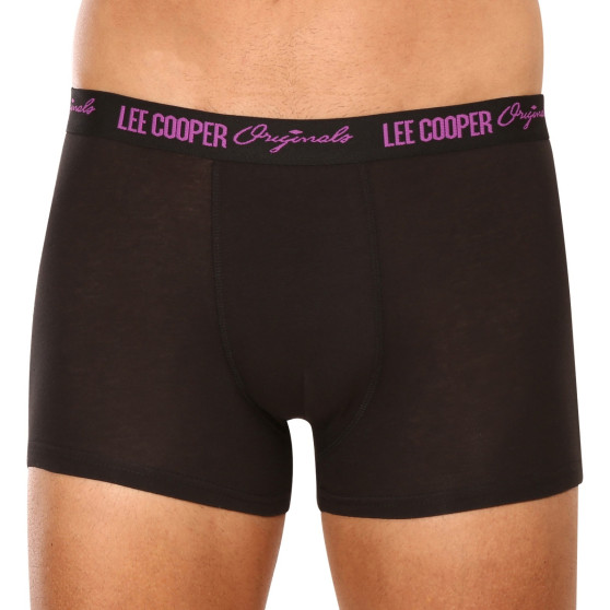 10PACK Lee Cooper miesten bokserit mustat (LCUBOX10P06-1948379)