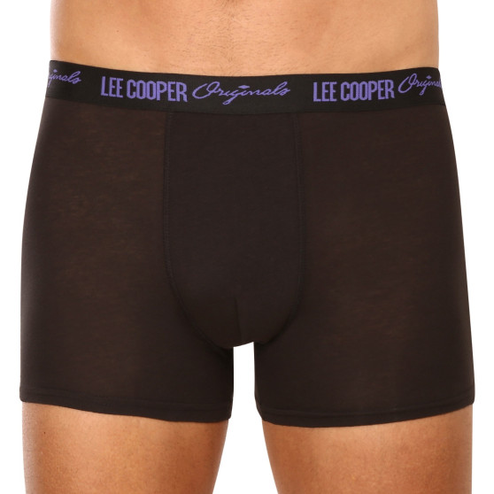 10PACK Lee Cooper miesten bokserit mustat (LCUBOX10P06-1948379)