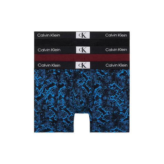 3PACK Calvin Klein miesten bokserit moniväriset shortsit moniväriset (NB3529E-I04)