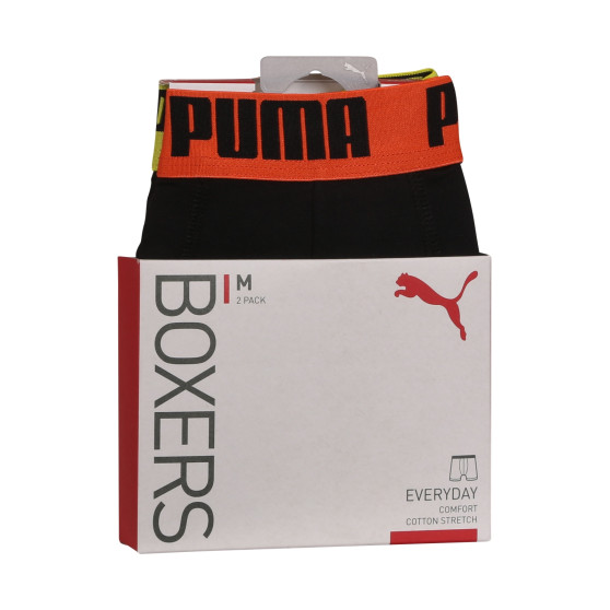 2PACK Puma miesten bokserit mustat (521015001 060)