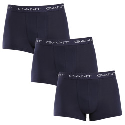 3PACK Gant miesten bokserit siniset (900013003-410)