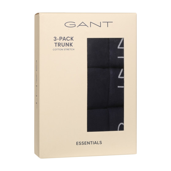 3PACK Gant miesten bokserit siniset (900013003-410)