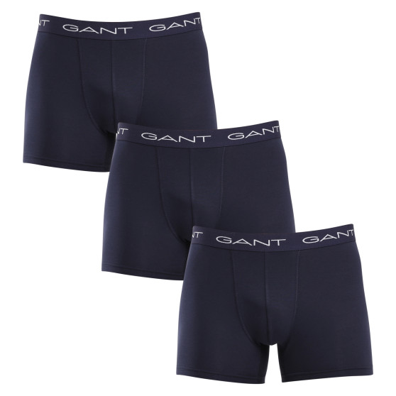 3PACK Gant miesten bokserit siniset (900013004-410)