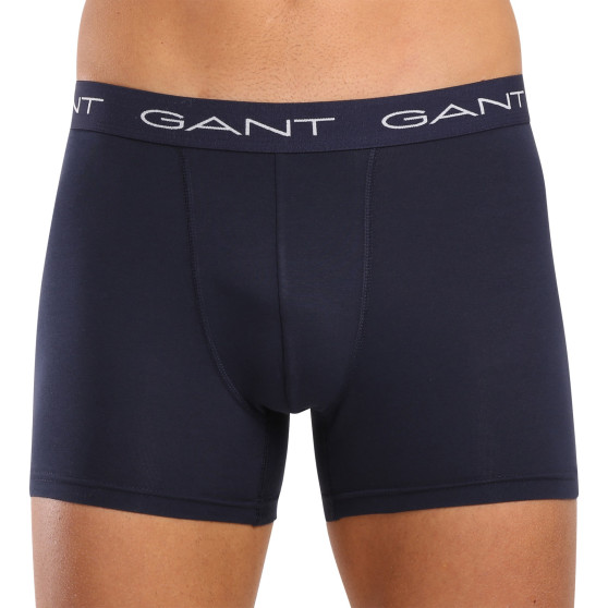 3PACK Gant miesten bokserit siniset (900013004-410)