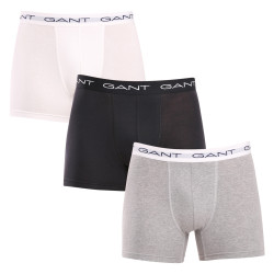 3PACK Gant miesten bokserit moniväriset shortsit moniväriset (900013004-093)