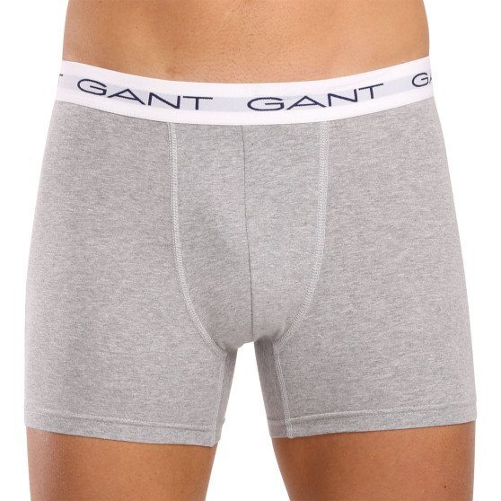 3PACK Gant miesten bokserit moniväriset shortsit moniväriset (900013004-093)