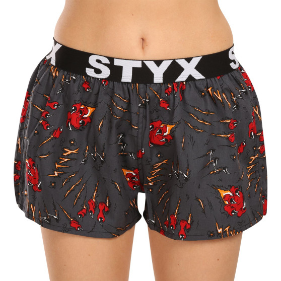 Styx Naisten bokserishortsit art sport kumikynnet (T1552)