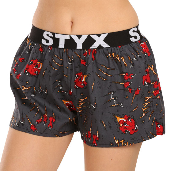 Styx Naisten bokserishortsit art sport kumikynnet (T1552)