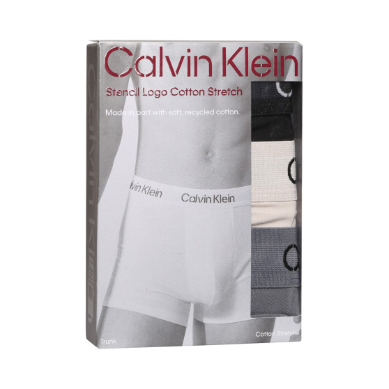 3PACK Calvin Klein miesten bokserit moniväriset shortsit moniväriset (NB3709A-FZ6)